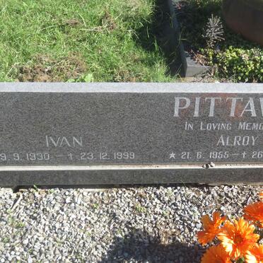 PITTAWAY Ivan 1930-1999 :: PITTAWAY Alroy 1955-1983