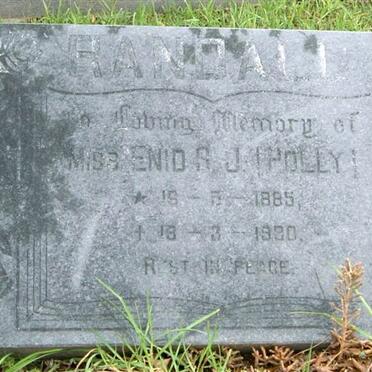 RANDALL Enid S.J. 1885-1980