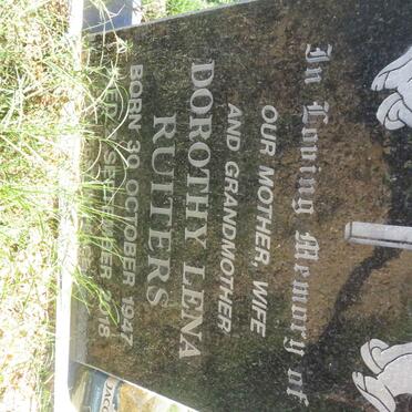 RUITERS Dorothy Lena 1947-2018