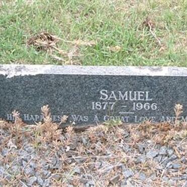 SCOTT Samuel 1877-1966 &amp; Hilda Mary 1889-1964 