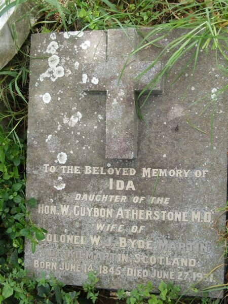 MARTIN Ida neé ATHERSTONE 1845-1931