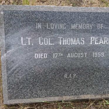 PEARCE Thomas -1959 &amp; Clementine Antoinette Natalie -1972 