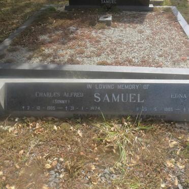 SAMUEL Charles Alfred 1905-1974 &amp; Edna Mary 1905-1976