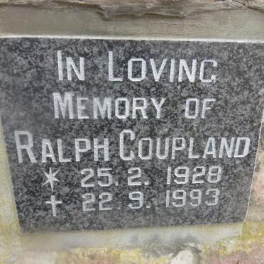 COUPLAND Ralph 1928-1993