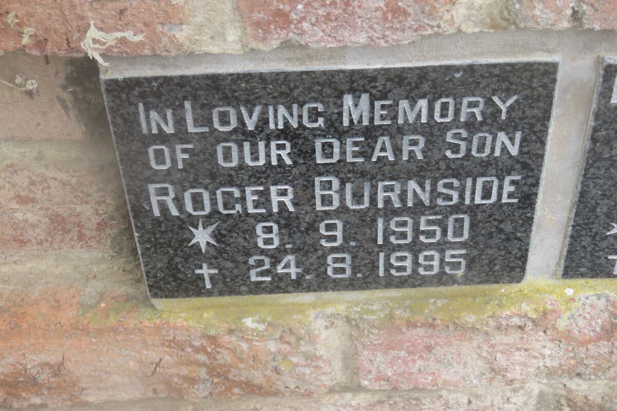 BURNSIDE Roger 1950-1995