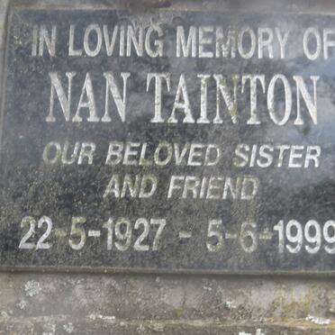 TAINTON Nan 1927-1999