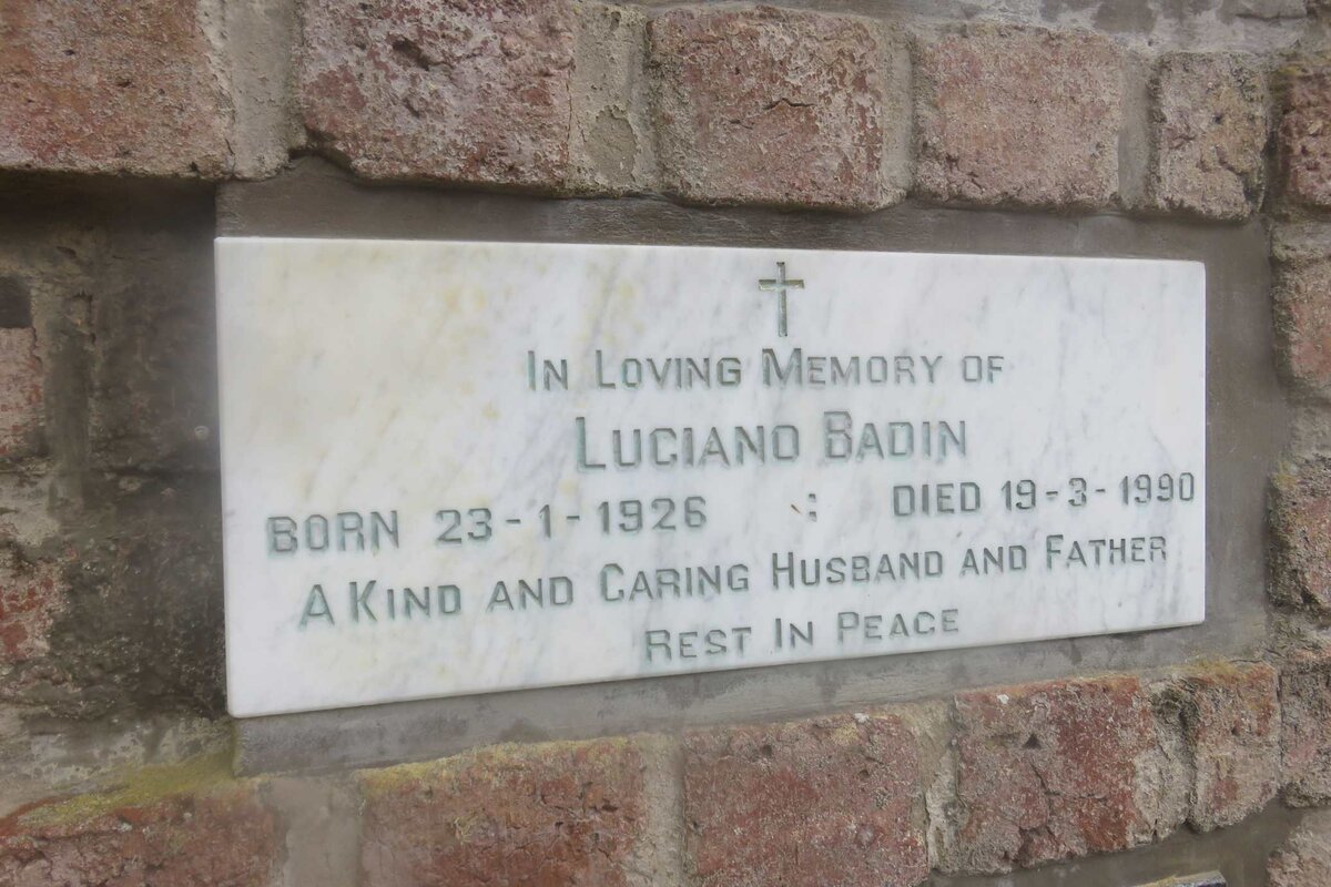 BADIN Luciano 1926-1990