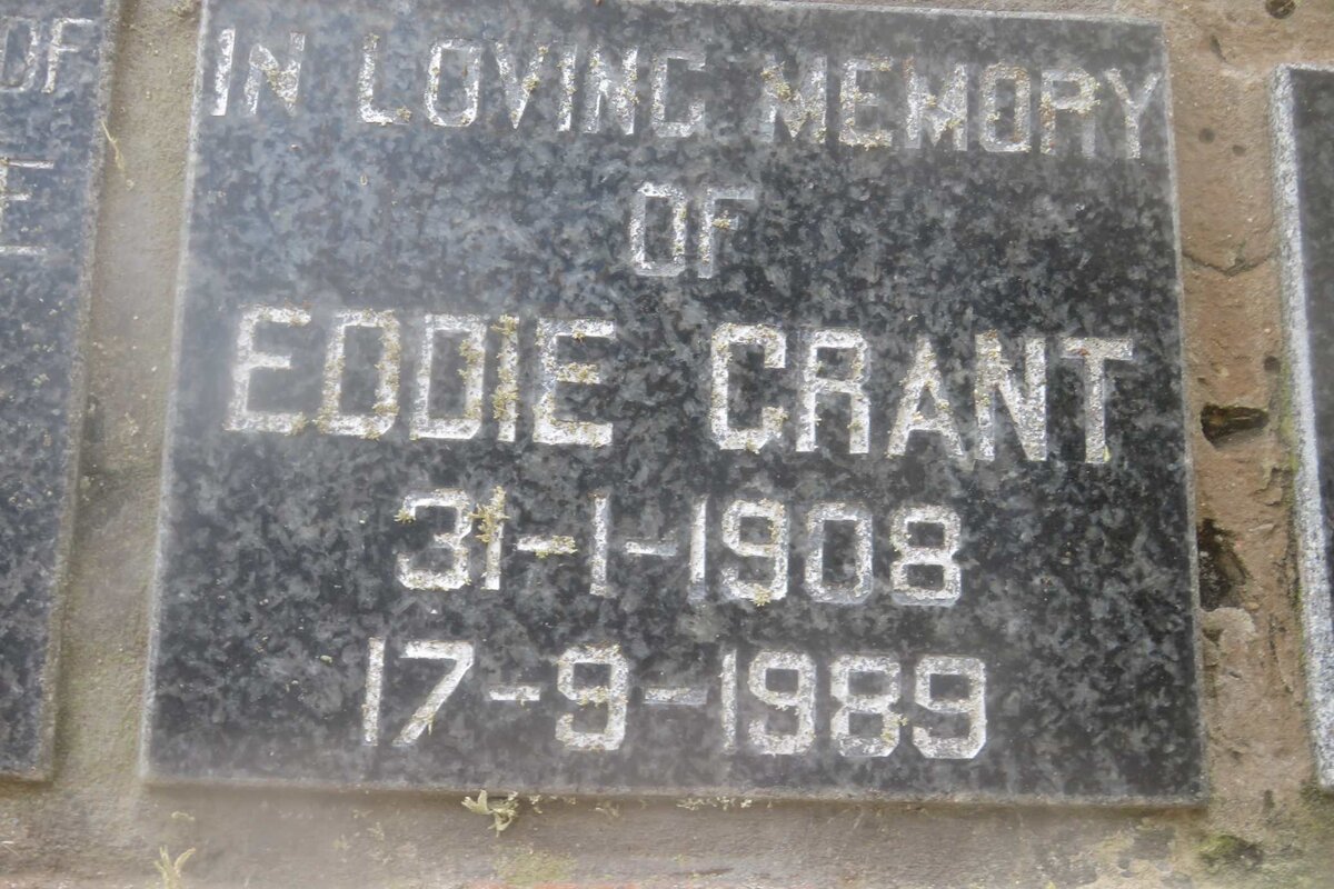 GRANT Eddie 1908-1989