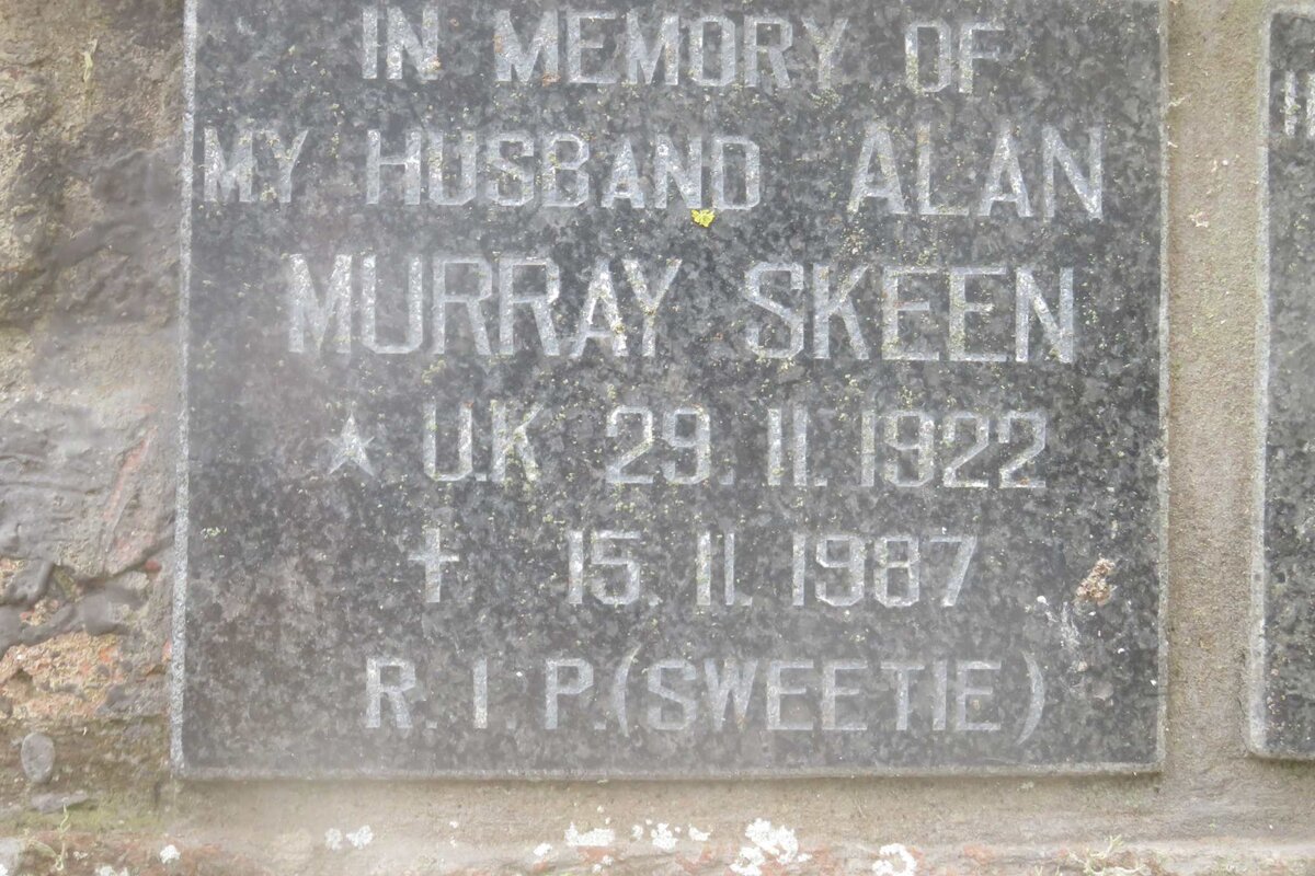 SKEEN Murray 1922-1987