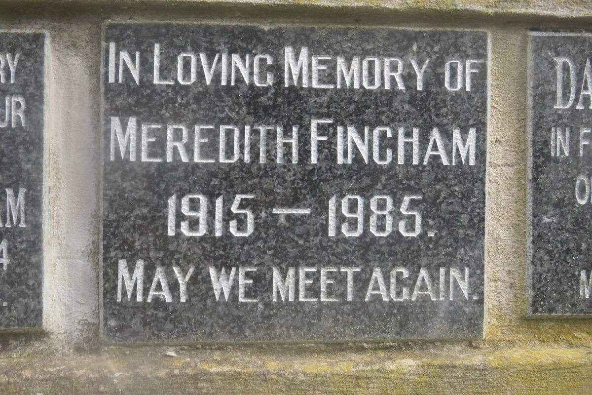 FINCHAM Meredith 1915-1985 