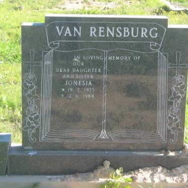 RENSBURG Jonesia, van 1975-1984