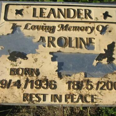 LEANDER Caroline 1936-2007