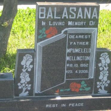 BALASANA Mpumelelo Wellington 1952-2005