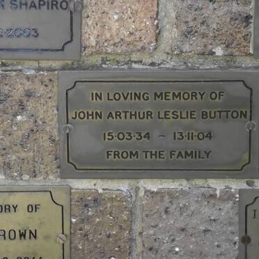 BUTTON John Arthur Leslie 1934-2004