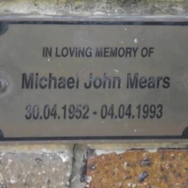 MEARS Michael John 1952-1993