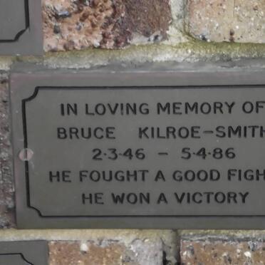SMITH Bruce, Kilroe 1946-1986