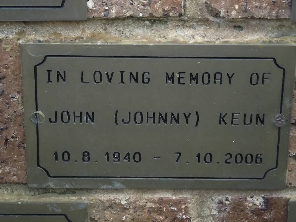 KEUN John 1940-2006