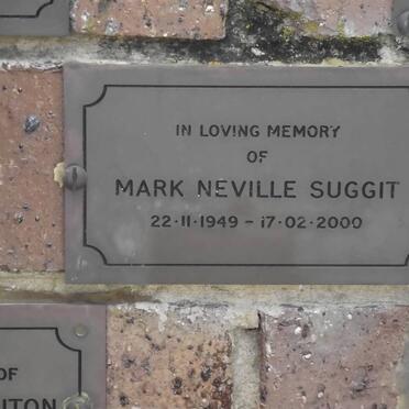 SUGGIT Mark Neville 1949-2000