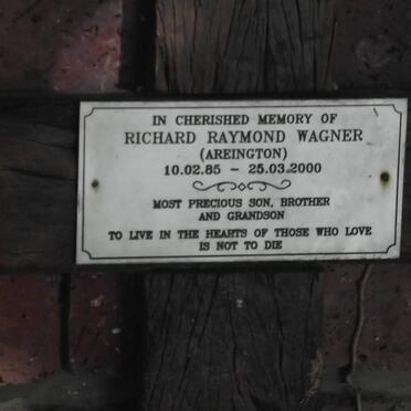 WAGNER Richard Raymond 1985-2000