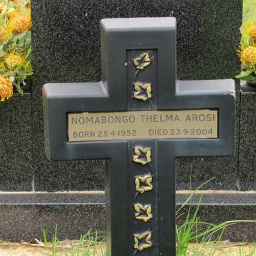 AROSI Nomabongo Thelma 1952-2004