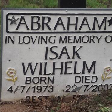 ABRAHAM Isak Wilhelm 1973-2003