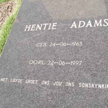 ADAMS Hentie 1965-1997