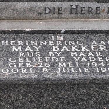 BAKKER May 1944-1997