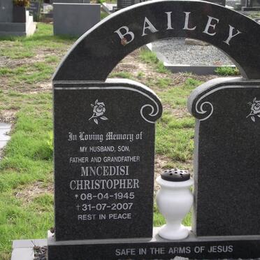 BAILEY Mncedisi Christopher 1945-2007