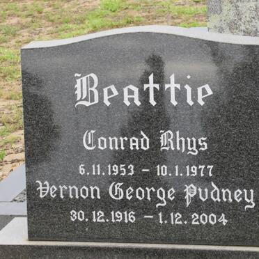 BEATTIE Conrad Rhys 1953-1977 :: PUDNEY Vernon George 1916-2004