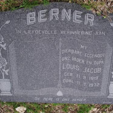 BERNER Louis Jacob 1919-1972