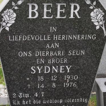 BEER Sydney 1930-1976