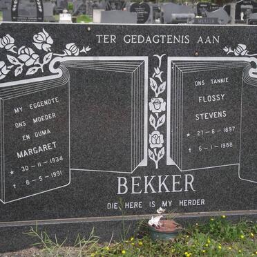 BEKKER Vanne :: Surnames