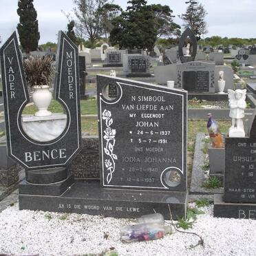 BENCE Johan 1937-1991 &amp; Iodia Johanna 1940-1997 :: BENCE Ursula 1960-1969