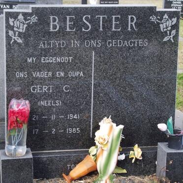 BESTER Gert C. 1941-1985
