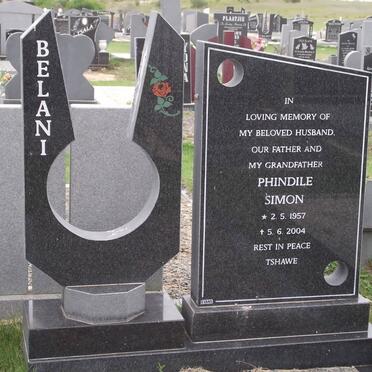 BELANI Phindile Simon 1957-2004