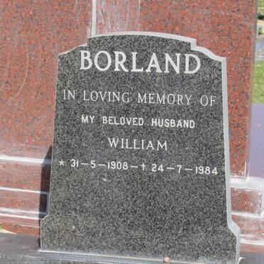 BORLAND William 1908-1984