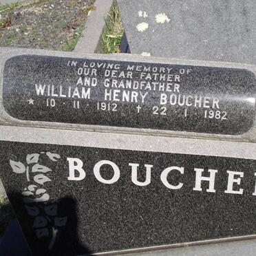 BOUCHER William Henry 1912-1982