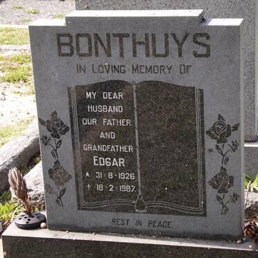 BONTHUYS Edgar 1926-1987