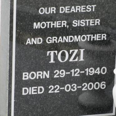 BIKA Notozi Mirriam 1940-2006