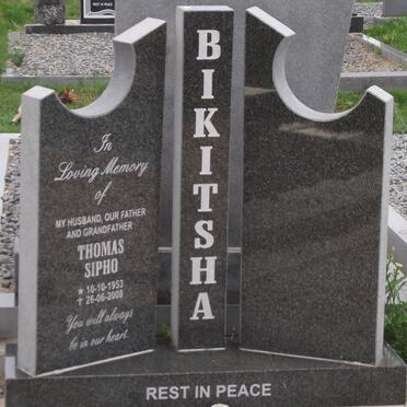 BIKITSHA Thomas Sipho 1953-2008