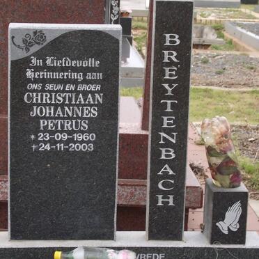 BREYTENBACH Christiaan Johannes Petrus 1960-2003