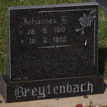 BREYTENBACH Johannes H. 1910-1986