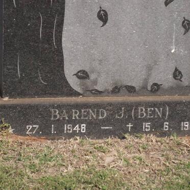 BRITZ Barend J. 1948-1968
