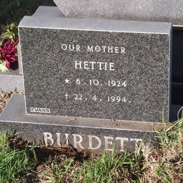 BURDETT Hester Louise 1924-1994