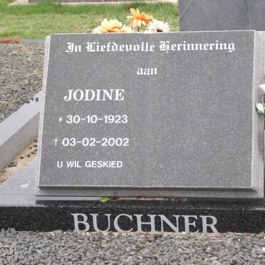 BUCHNER Jodine 1923-2002