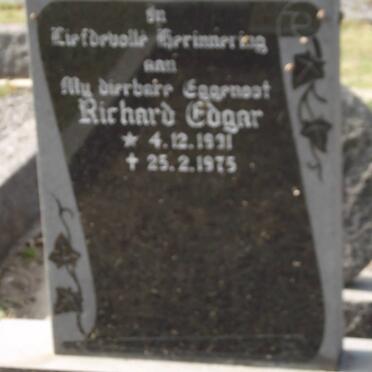 CARTER Richard Edgar 1931-1975