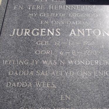 CARELSE Jurgens Antonia 1950-1990 :: CARELSE Antionette 1952- 