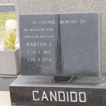 CANDIDO Martha J. 1915-1974