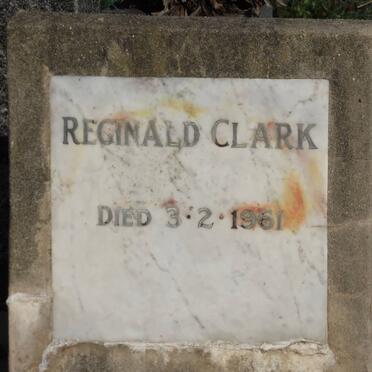 CLARK Reginald -1961