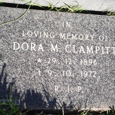 CLAMPITT Dora M. 1896-1972